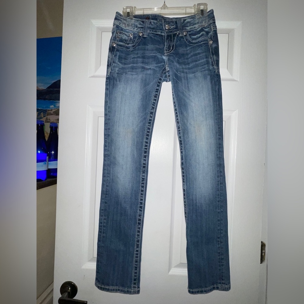 Miss Me straight leg jeans